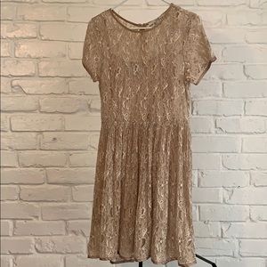 Lace Dress Nude